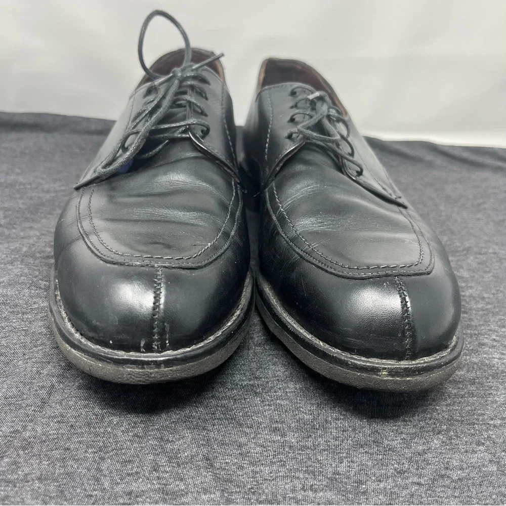 Allen Edmonds Road Warrior Ultralight Black Leather Lace Up Derby Shoes Sz 8.5‎